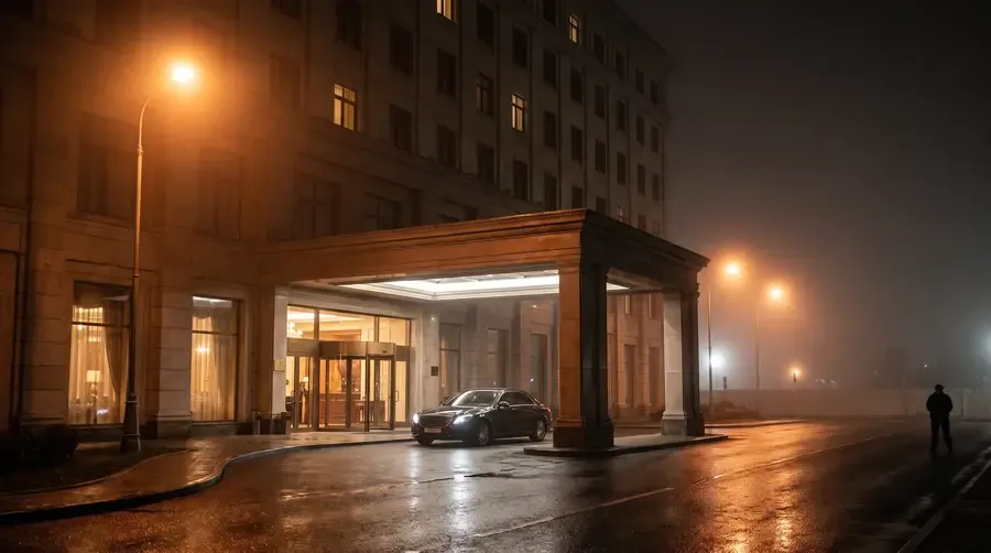 Вход в гостиницу